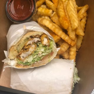Snapper Po Boy