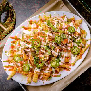 Swamp Fries with Chicken